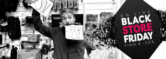 Arriva il Black Store Friday fino a -50%