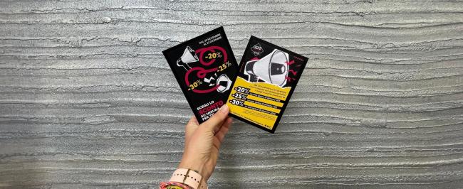 Ritira il volantino e scegli lo sconto su misura per te!