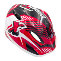 MvTek Casco Junior RACING Rosso - Taglia S (48/52cm)