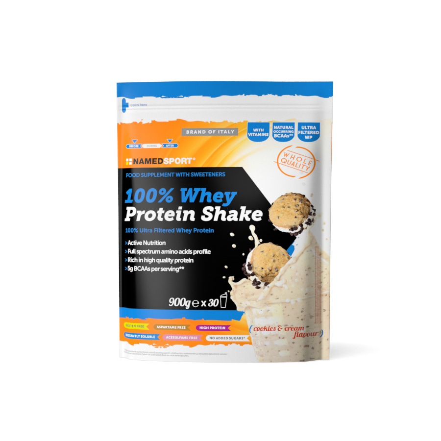 Namedsport 100% Whey Protein Shake Cookies e Cream Flavour - 900g