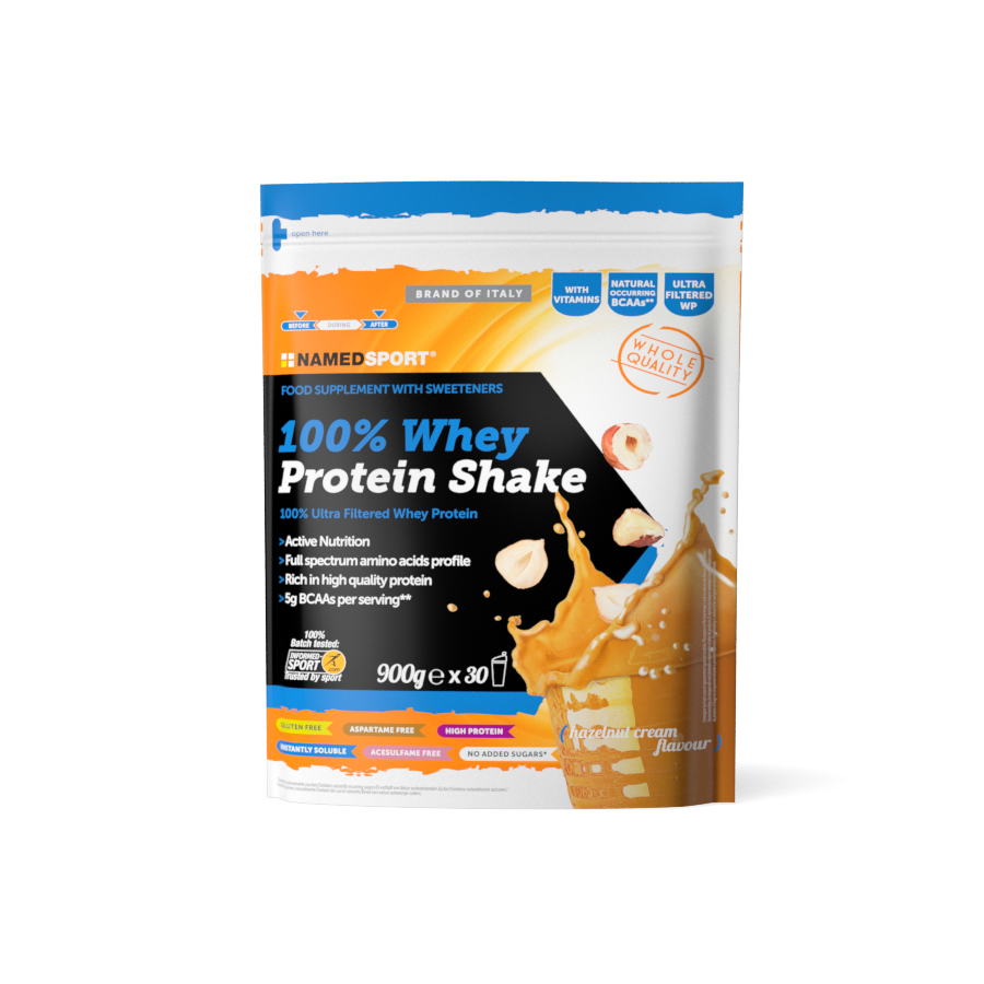 Namedsport 100% Whey Protein Shake Hazelnut Cream - 900g