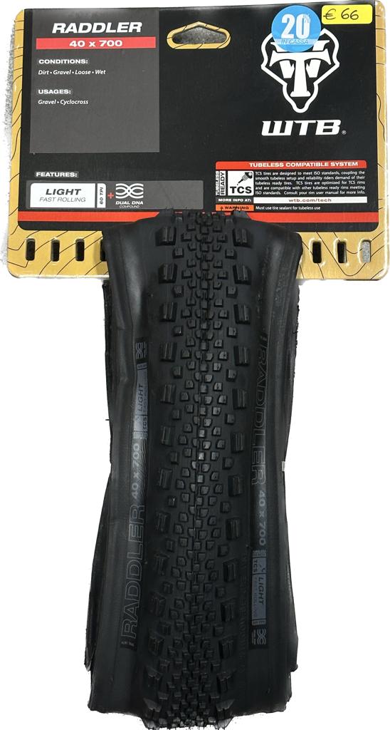 WTB Copertone Raddler 40x700 Nero