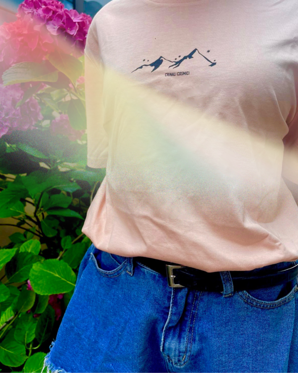 Appennino T-shirt Crinali Cosmici Rosa