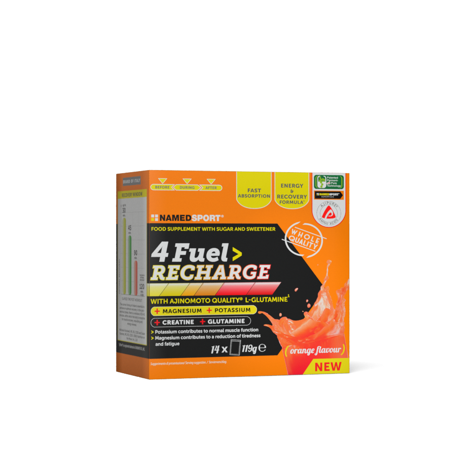 Namedsport 4Fuel Recharge Orange Flavour - 14 Buste