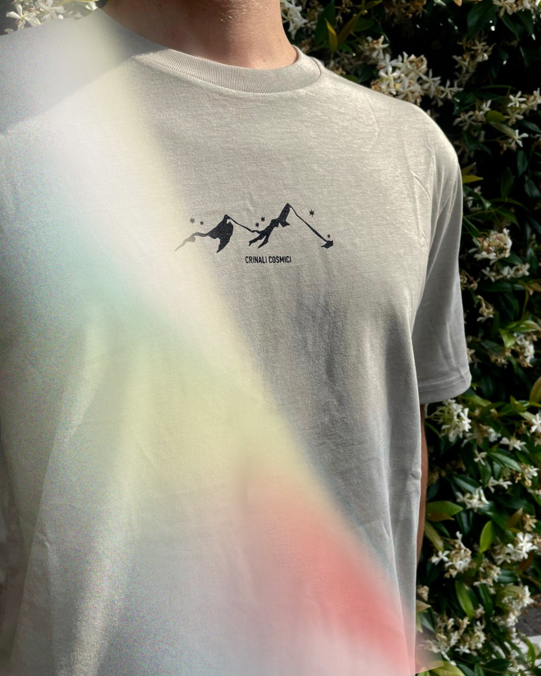 Appennino T-shirt Crinali Cosmici Grigia