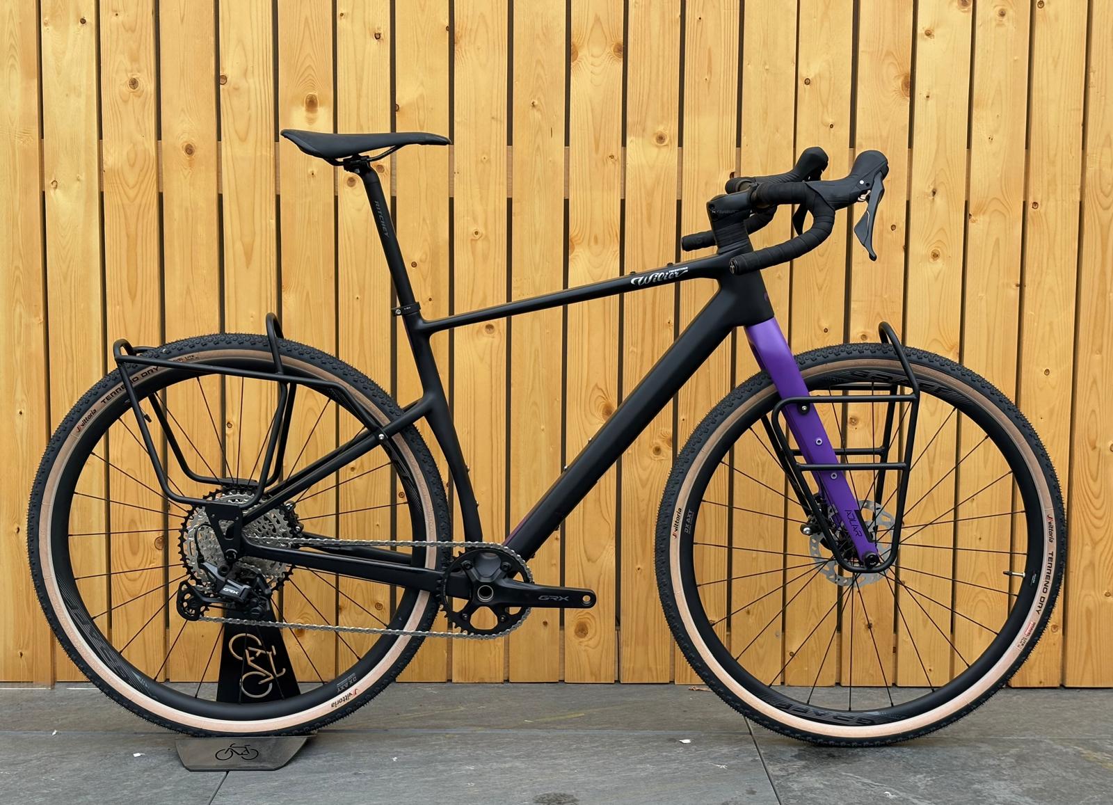 Wilier Adlar GRX 1X12 Graff Black Purple + Kit Bikepacking 