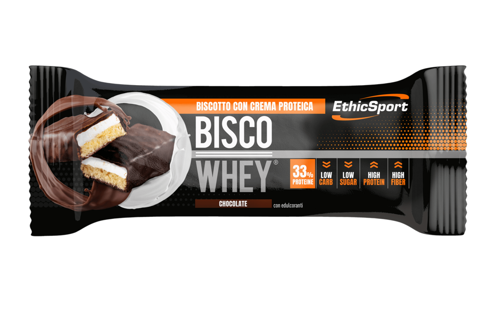 Ethic Sport Bisco Whey Cioccolato - 40g