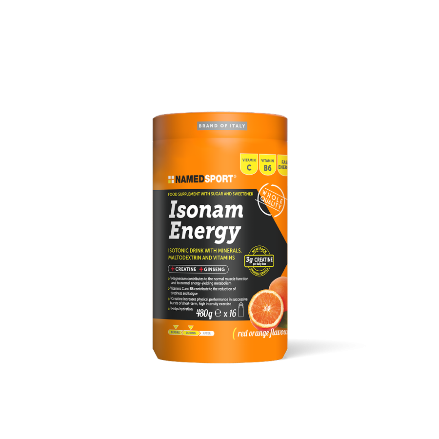 Namedsport Isonam Energy Orange - 480g 3g Creatina