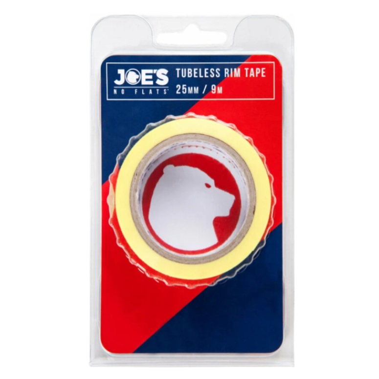 Joe's Tubeless Rim Tape 9m x 25mm Giallo