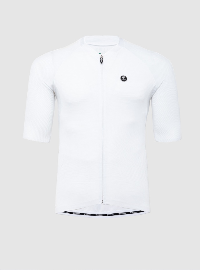 Pissei Maglia Manica Corta Magistrale Ultra UAE Bianco
