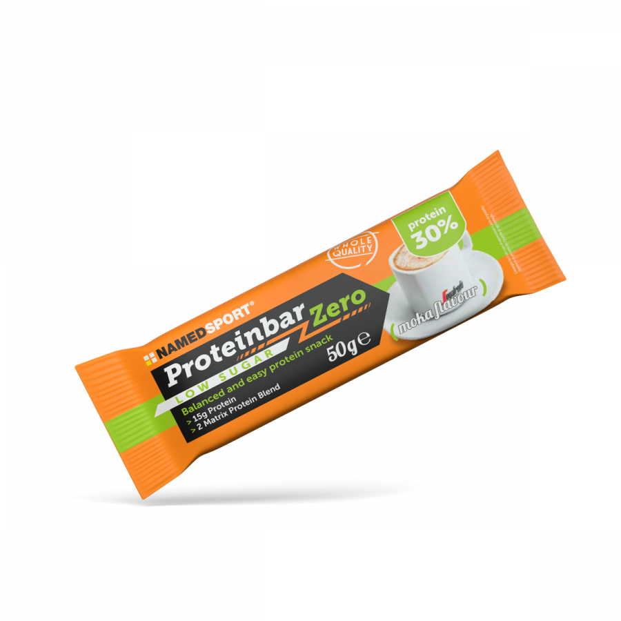 Namedsport Protein Bar Zero Low Sugar Moka Flavour - 50g