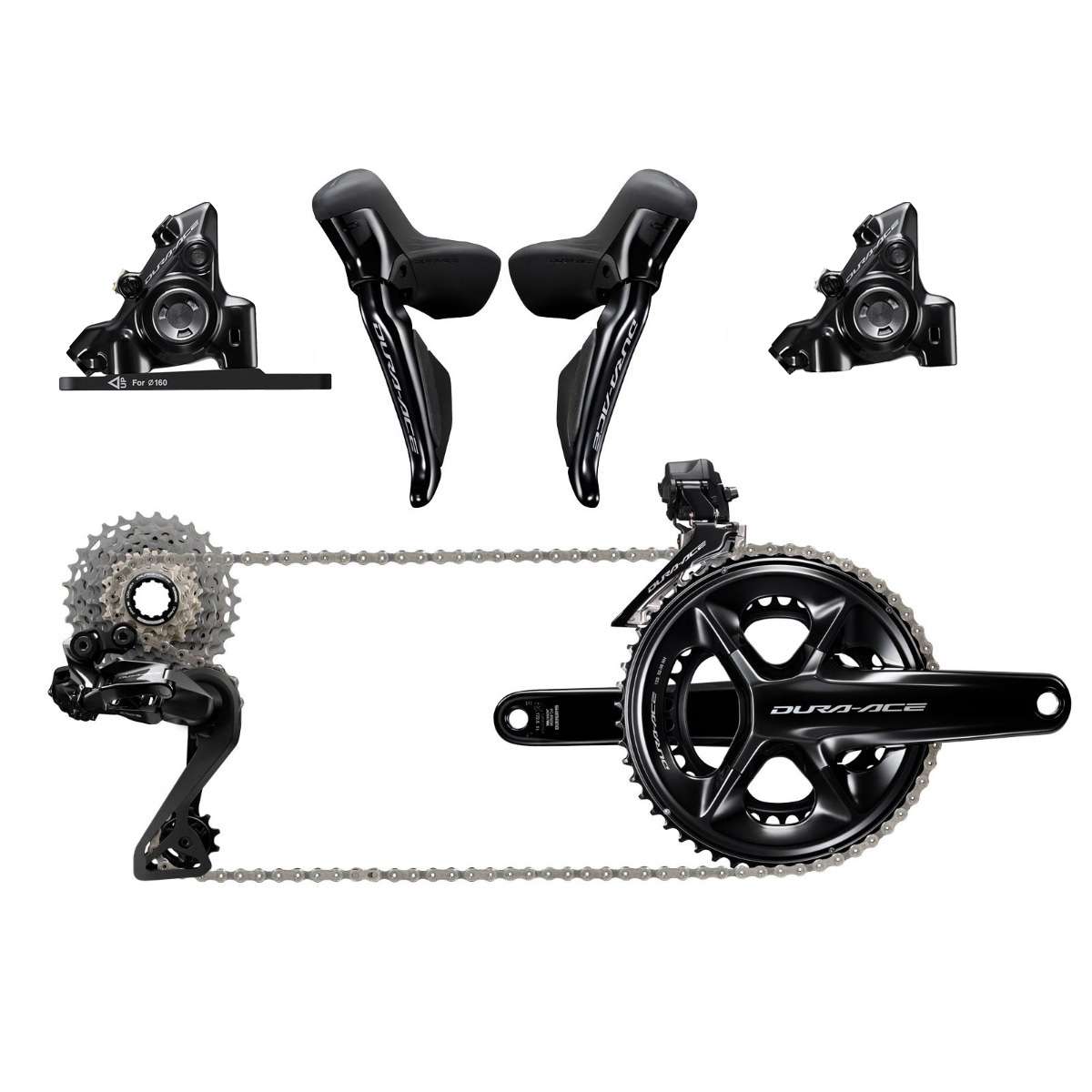 Shimano Gruppo Dura-Ace Di2 50-34T - 172,5mm