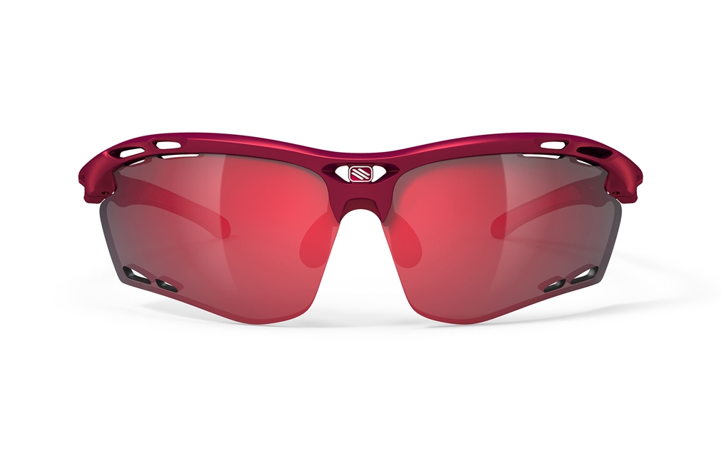 Rudy Project Propulse Merlot Matte - RP Optics Multilaser Red