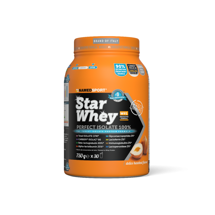 Namedsport Star Whey Isolate Delice Halzenut Flavour - 750g