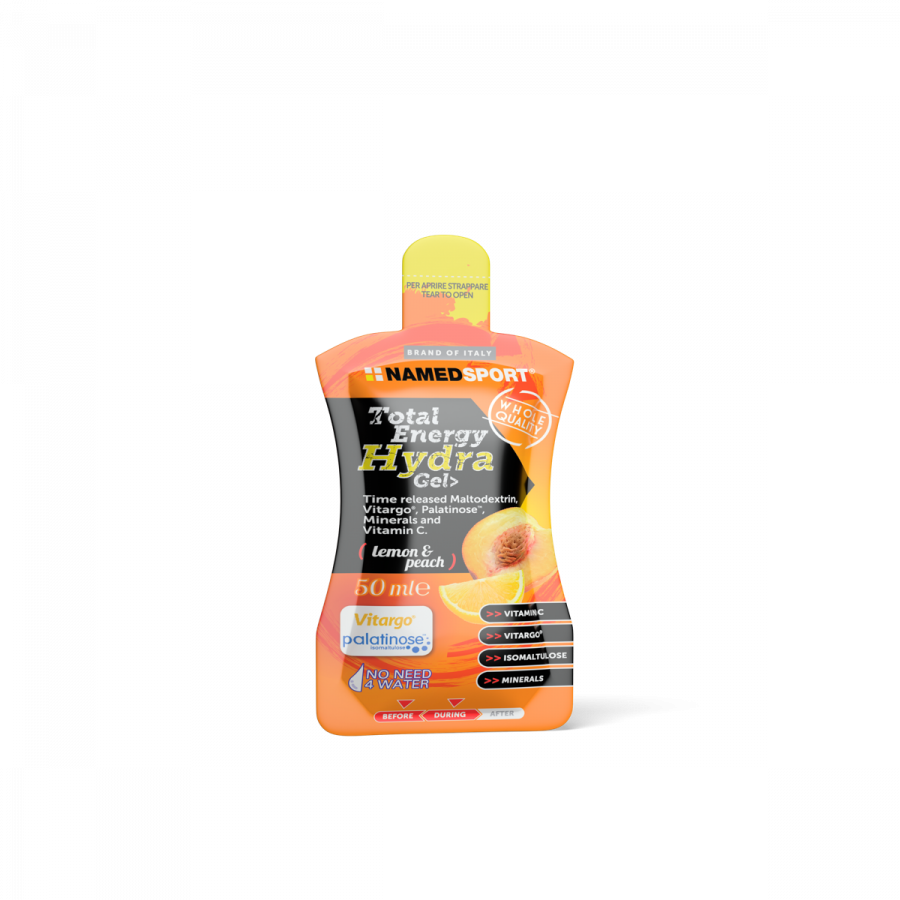 Namedsport Total Energy Hydra Gel Lemon e Peach - 50ml